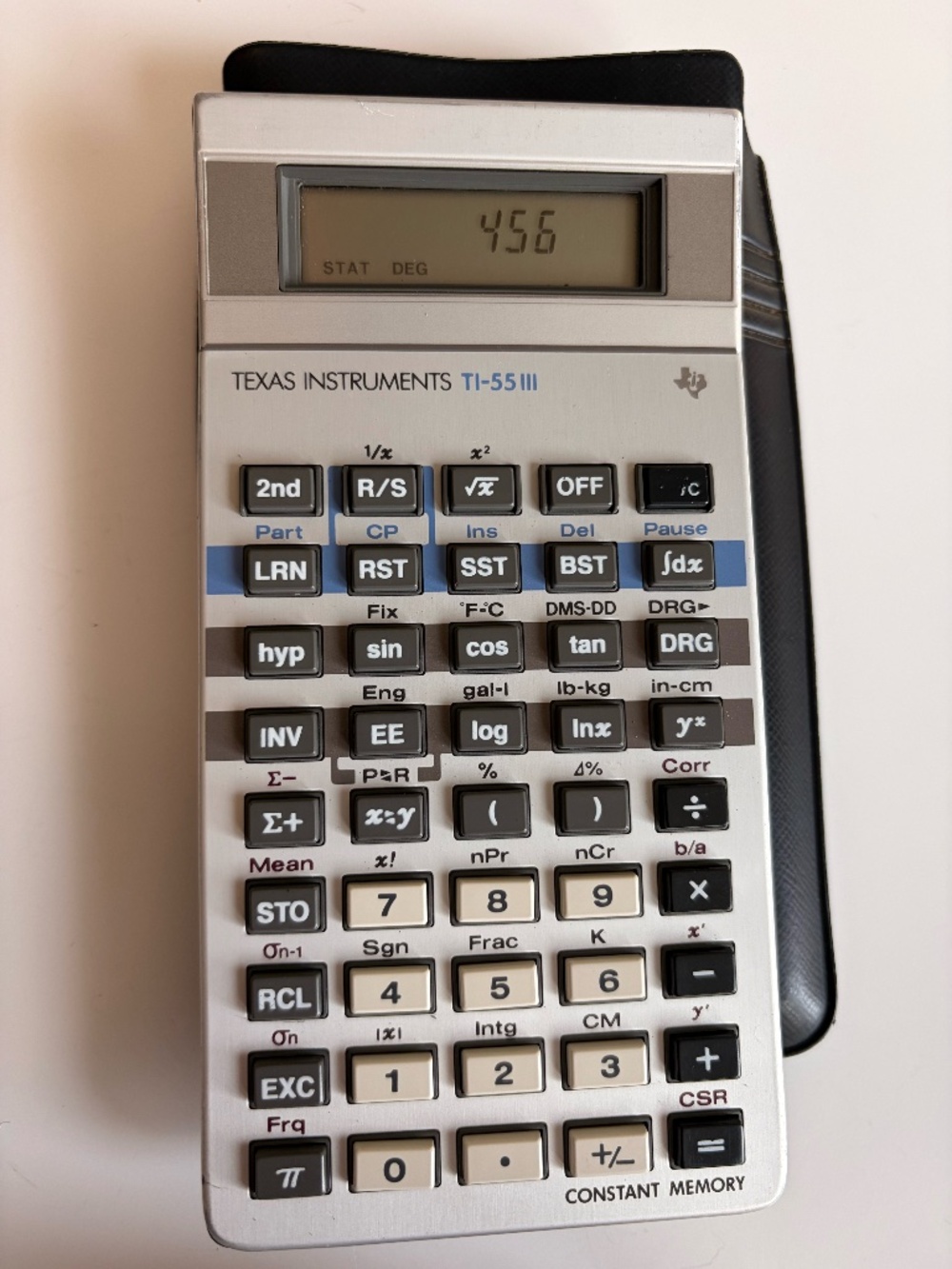 Texas Instruments TI-55 III Scientific/Programmable Calculator, 1986, WORKS
